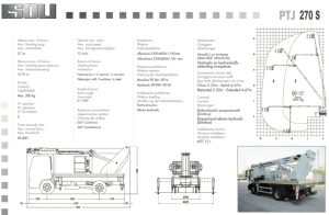 AREA DI LAVORO ISOLI PTJ 270S