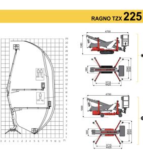 piattaforma ragno usata