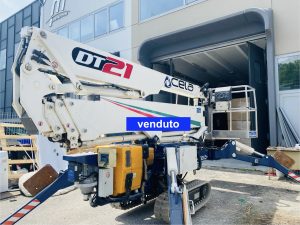 ragno cela dt 21 piattaforma usata