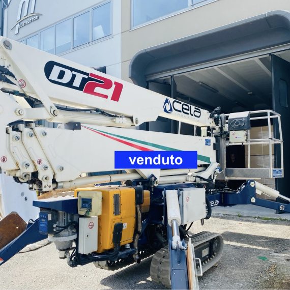 ragno cela dt 21 piattaforma usata