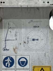 24 metri piattaforma usata